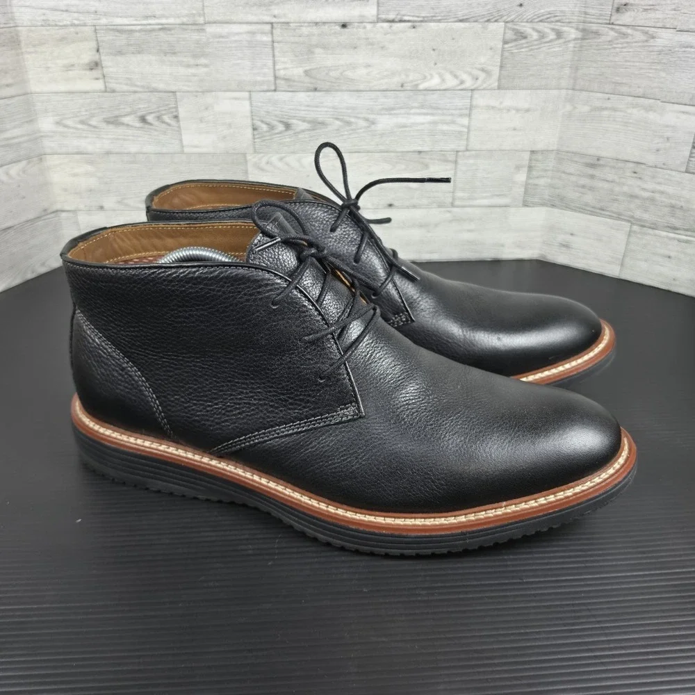 Johnston‎ & Murphy Size 13 Upton Chukka Full Grain Men's Boot 20-4321